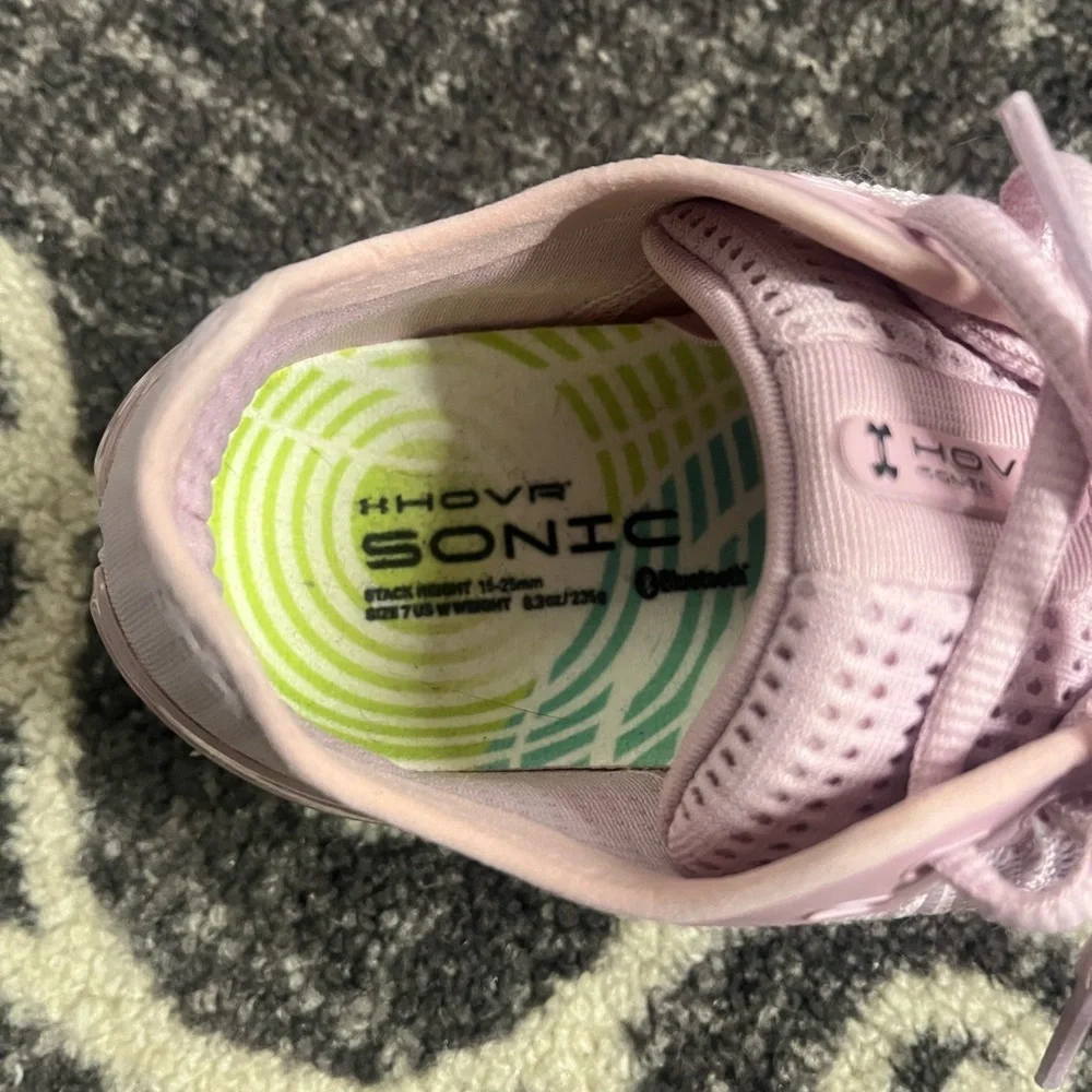 Under Armour Pink and Purple Athletic Shoes - Picture 3 of 3